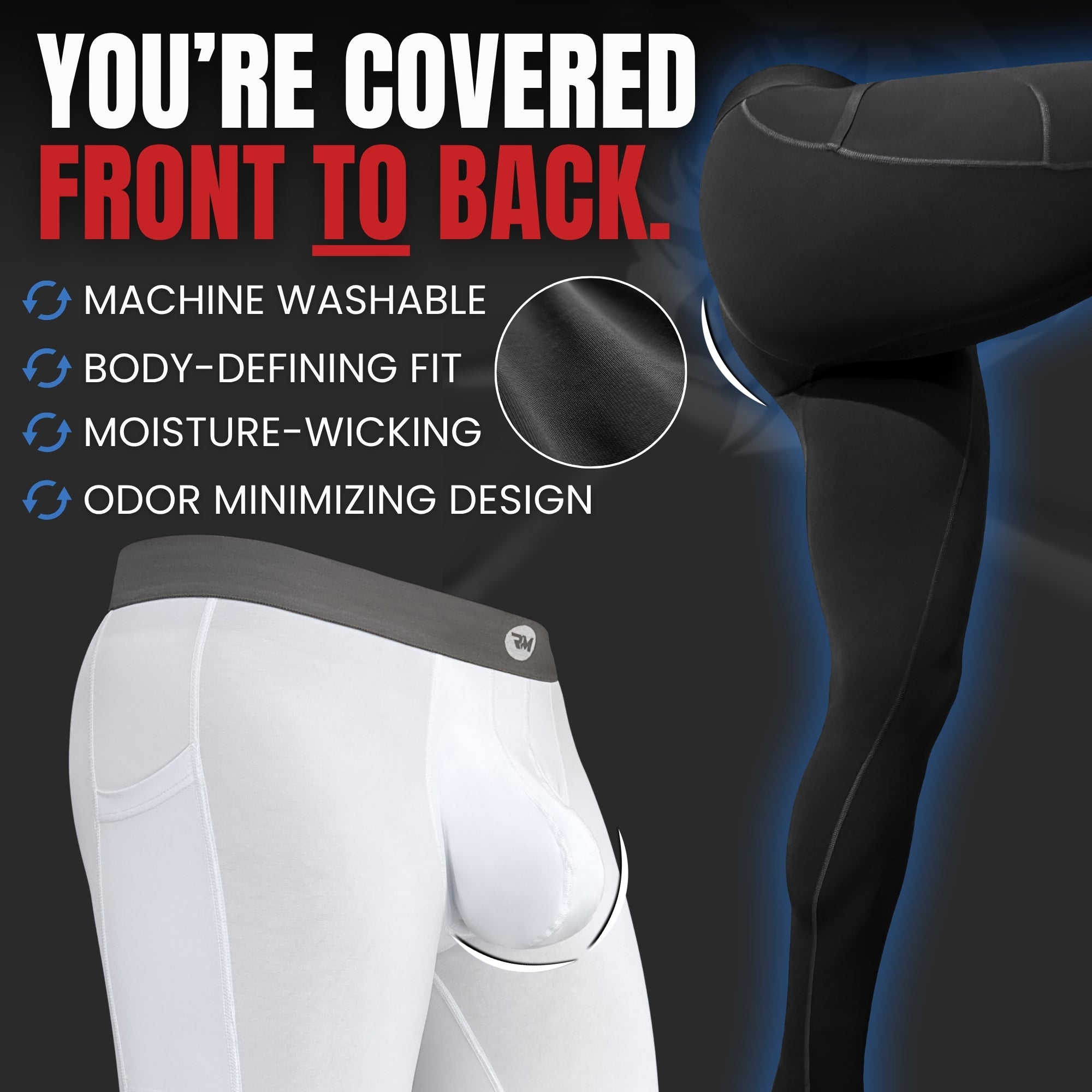 Nylon 28in Leggings No Fly 1pk White