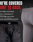 Nylon 28in Leggings Leggings No Fly 2pk Black/Camo
