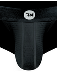 Nylon 0in Mesh Bikini Briefs No Fly 1pk Black