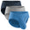 3 Pack Blue/Heather Gray/Slate