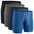 4-Pack - Black/Dark Blue/Gray/Light Blue