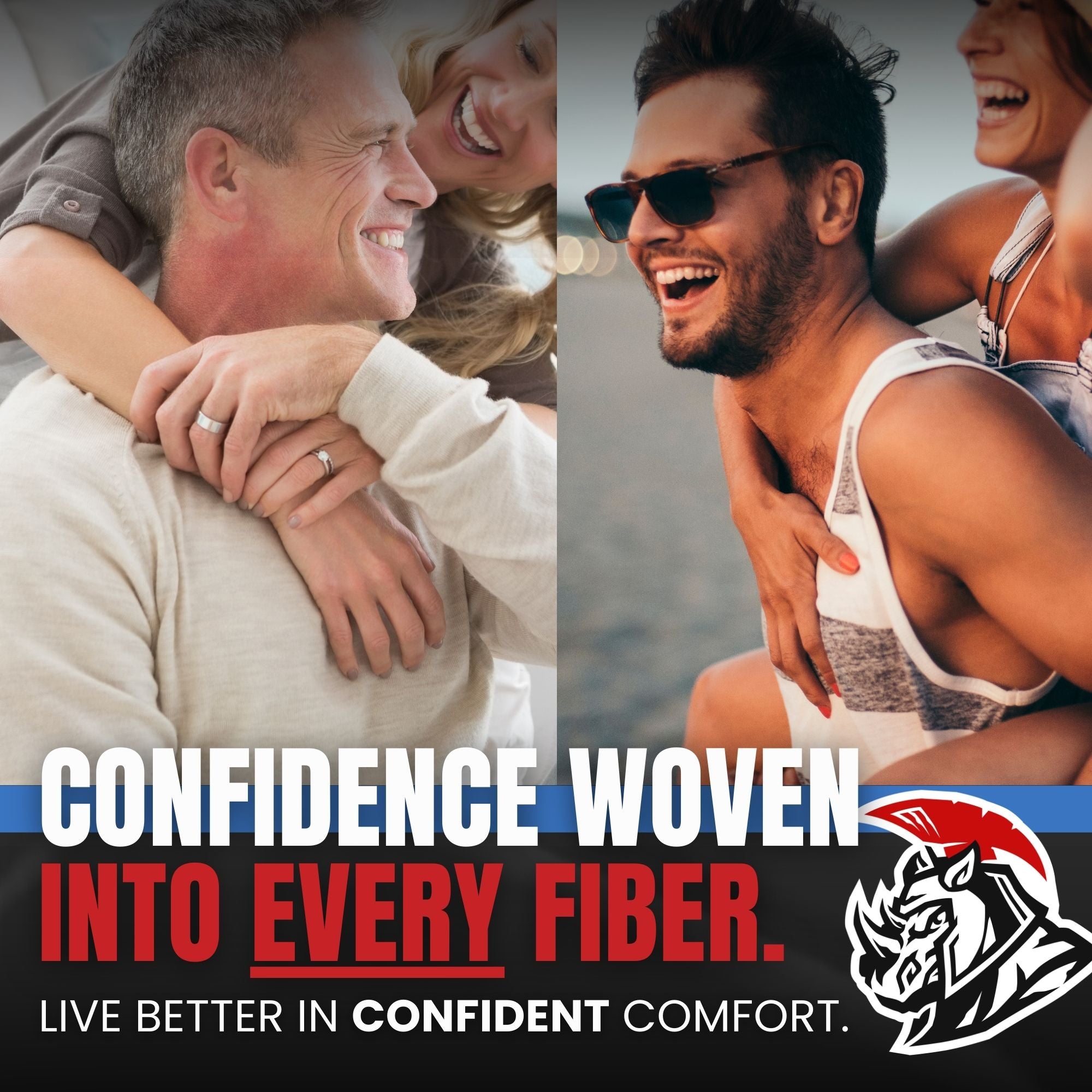 Men's underwear designed for confident comfort and premium fabric quality