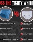 Mens pouch underwear vs traditional briefs comparison